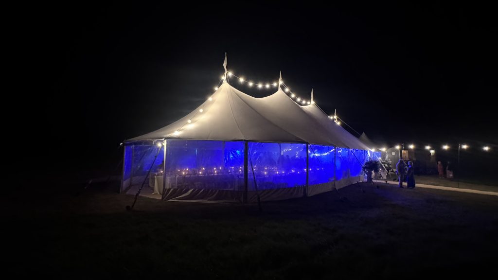 Wedding Marquee Lighting