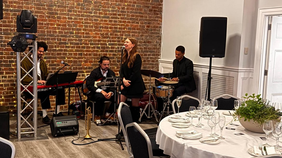 Jazz Band Sound Check at 1 Warwick Park